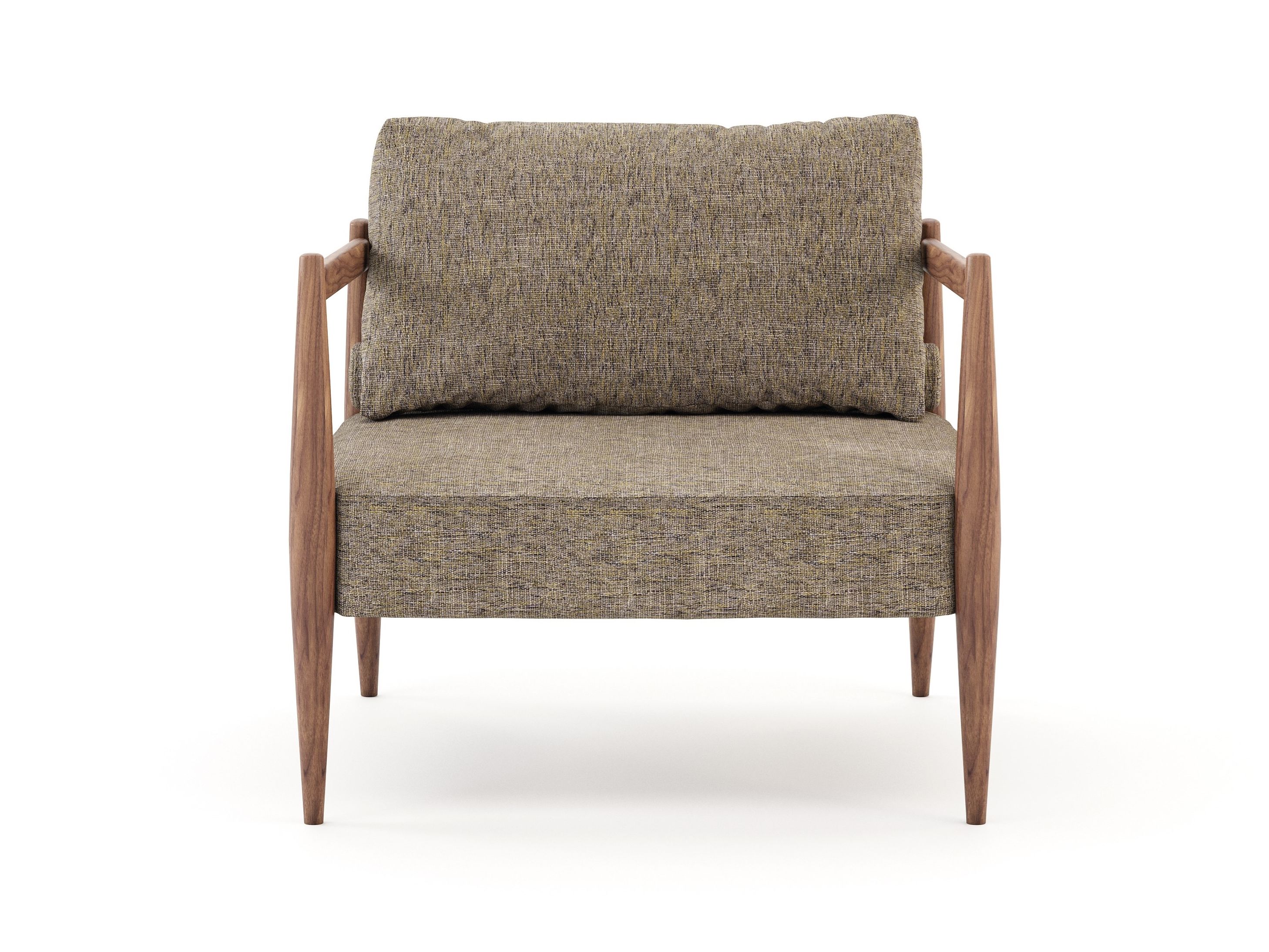 Тканевое кресло с подлокотниками Stylish Club Miami ARCH-00050362 - Вид №1