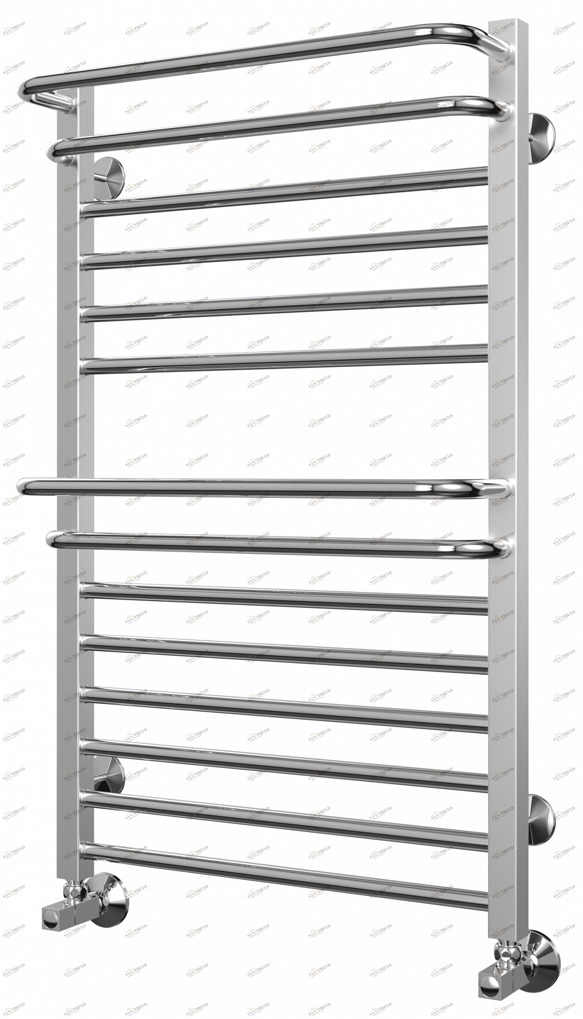 4620768888588 СТАНДАРТ Орион П14 500х860 (8+6) Полотенцесушитель TERMINUS Нержавеющая сталь