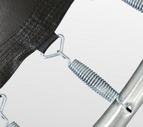 12FT Батут 12ft с внутренней страховочной сеткой и лестницей (light green) ARLAND  - Вид №6