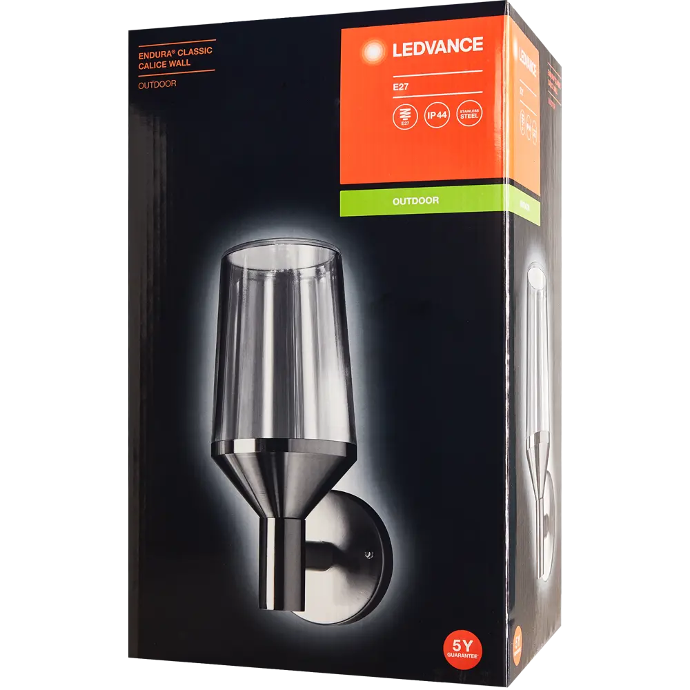 Светильник уличный настенный Ledvance Endura Classic Calice 60 Вт IP44 цвет серый 87098909 STLM-2101515  - Вид №4
