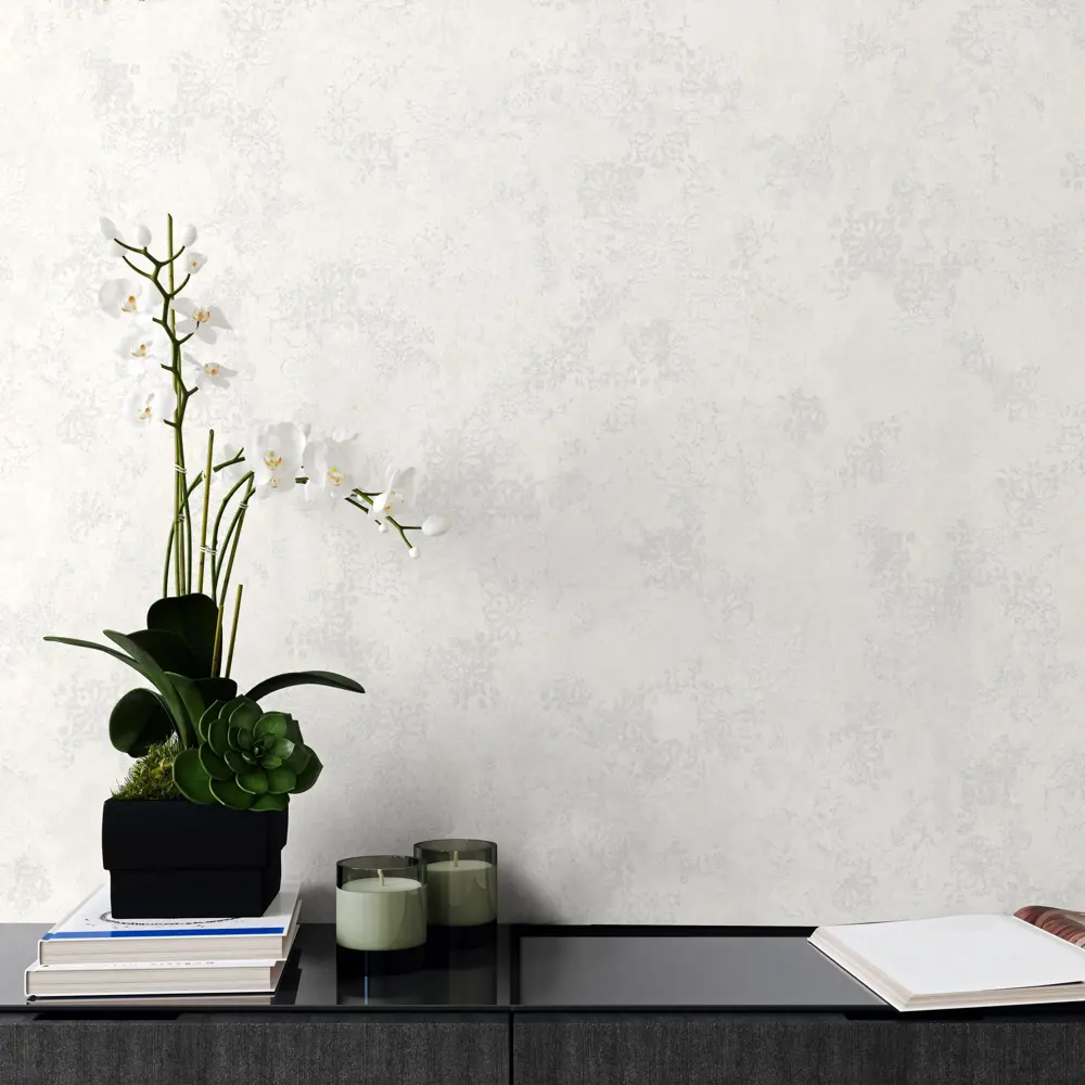 Обои флизелиновые Wallsecret Casablanca белые 1.06 м 8813-20 STLM-2072540 - Вид №4