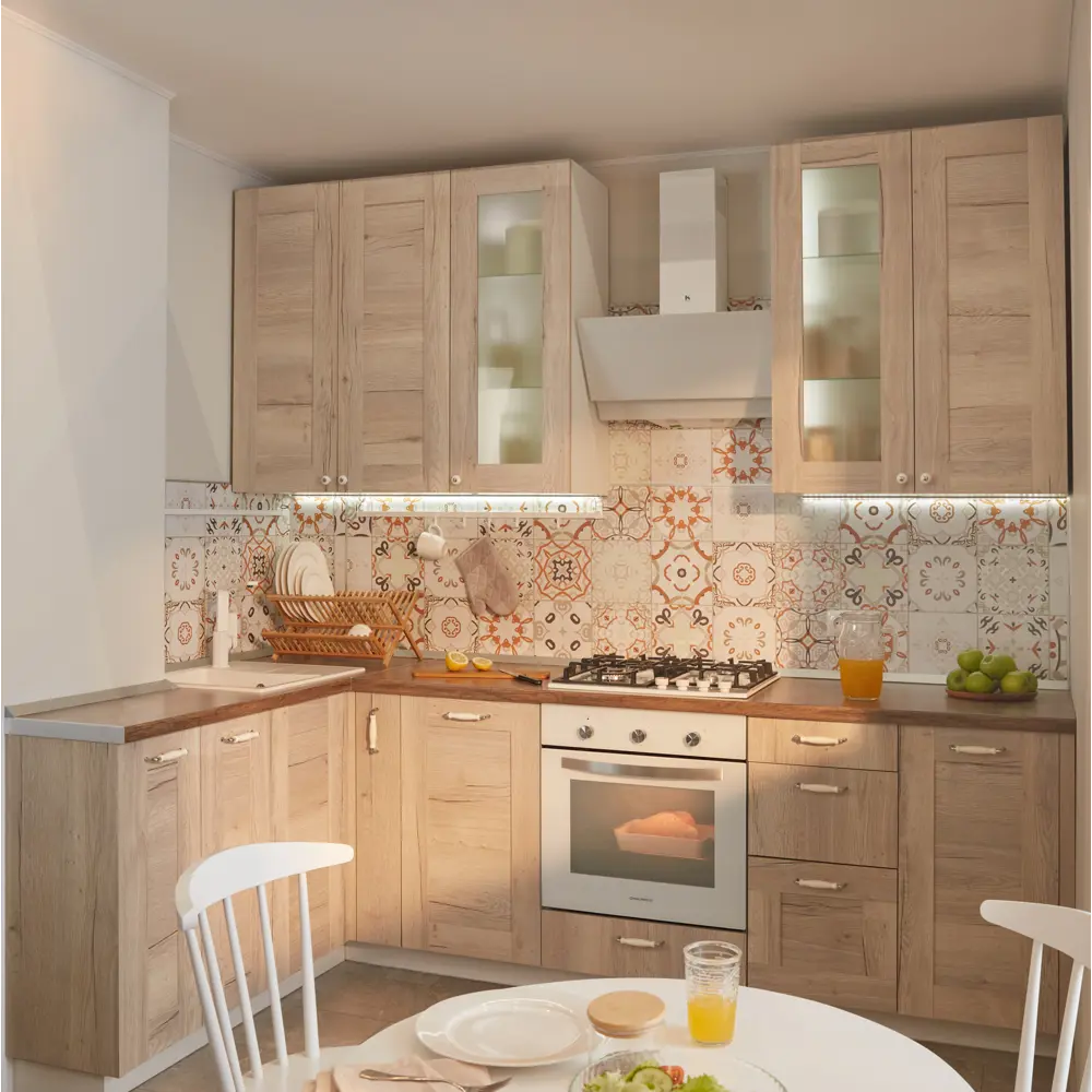 Кухонный карниз Касли 4x220 см KONSENSA ЛДСП цвет бежевый 89420856 STLM-2165338 - Вид №3