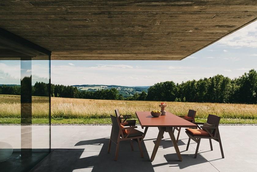 Kettal Садовый стул из ткани с подлокотниками Vieques #41100-.../41107-583 - Вид №1