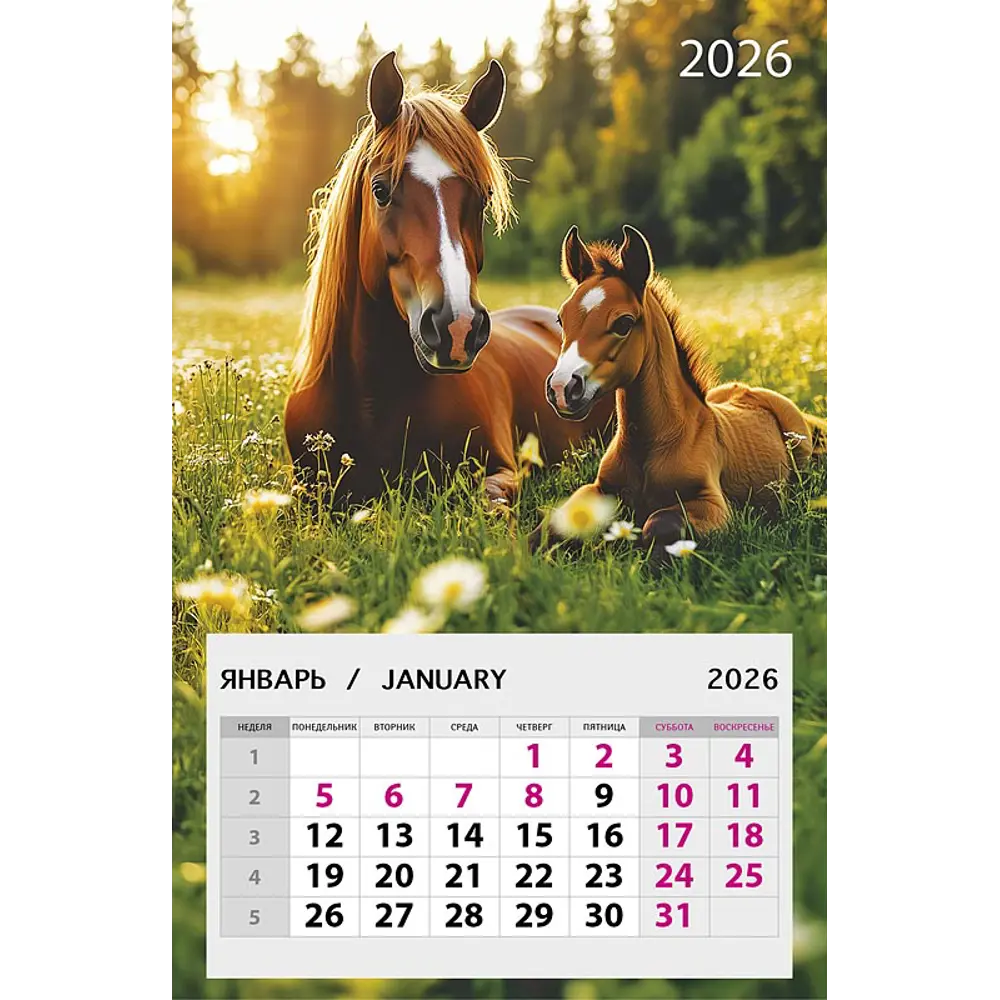 Календарь Арт дизайн 15x15 см STLM-2096803