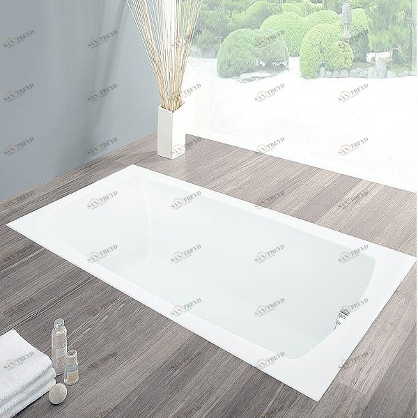 Ванна встраиваемая LARGO 170х80 см с аэромассажем Deluxe HOESCH 3708