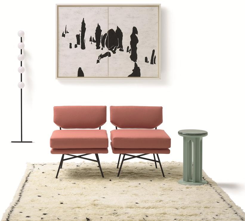 arflex Кресло с тканевой обивкой Elettra sun-id-1505438 - Вид №2