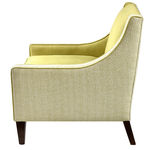 LU003A Кресло Хокни с фиксированной спинкой ijlbrown  - Вид №7