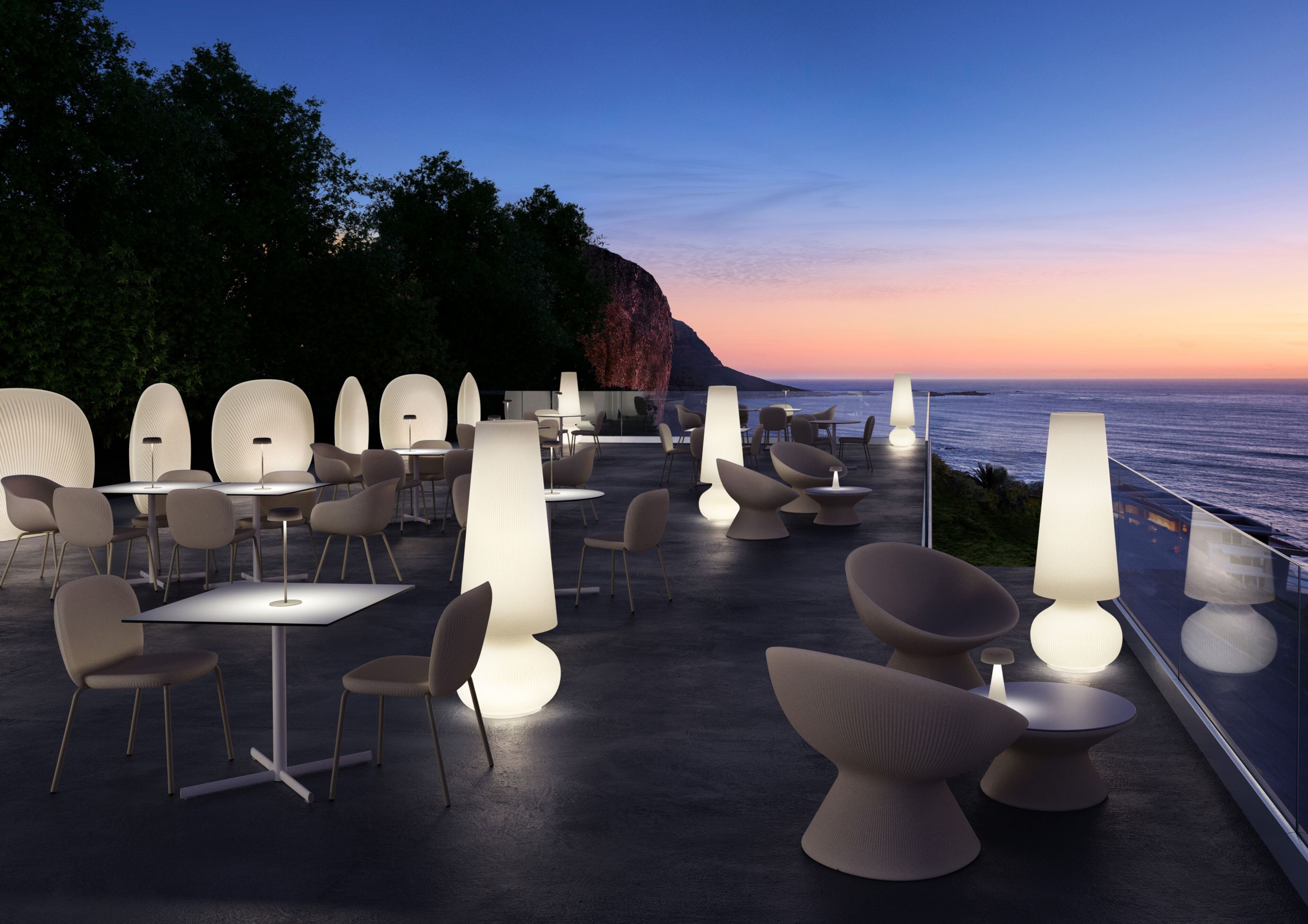 Штабелируемый стул из полиэтилена PLUST Fade ARCH-00095322 - Вид №11