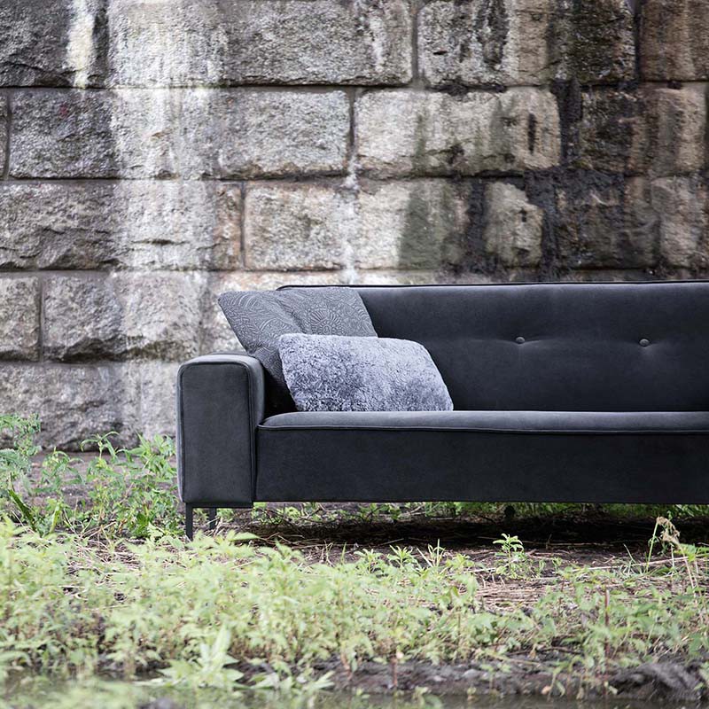 Диван Ville трехместный прямой черный SITS VILLE 192412 Черный  - Вид №8