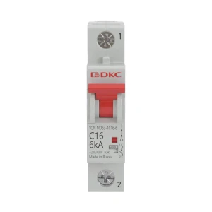 Автоматический выключатель DKC YON MD63 1P C16 А 6 кА 84598658 STLM-2100717