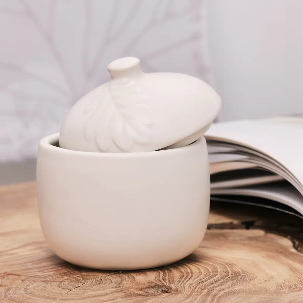 Керамический контейнер для ватных дисков MOROSHKA Shelest 89355580 STLM-0974451 - Вид №3