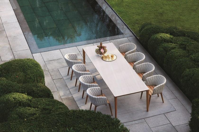 Royal Botania Прямоугольный керамический садовый стол sun-id-1447889 - Вид №3