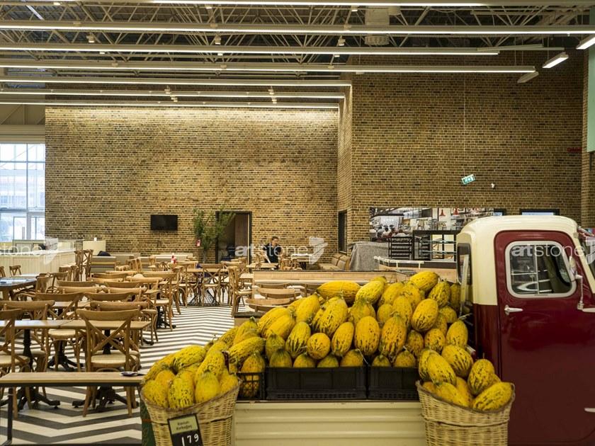 Artstone Panel Systems Панель с трехмерными эффектами из стекловолокна с эффектом кирпича для внутреннего и наружного применения Ladrillo sun-id-1346707 - Вид №6