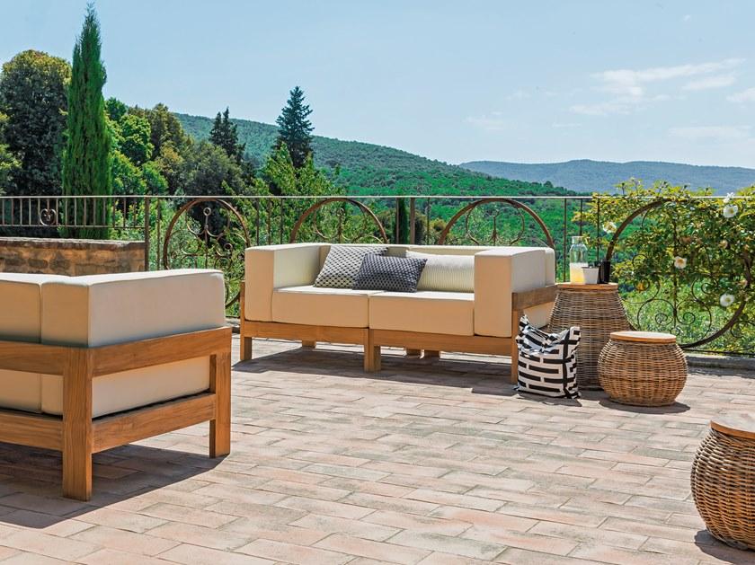 Il Giardino di Legno Круглый садовый столик из лозы Bongo Bong0469 - Вид №6