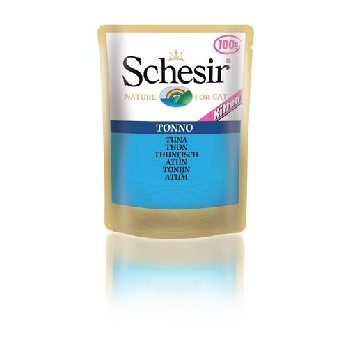 Т0040998 Корм для котят тунец конс.100г SCHESIR 