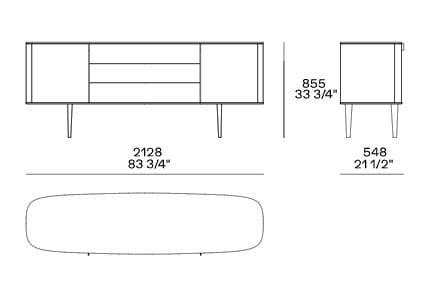 Деревянный шпон Poliform Symphony ARCH-00016277 - Вид №6