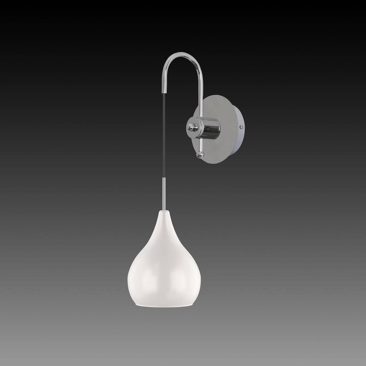 Бра со стеклянным плафоном белое Pentola 803530 LIGHTSTAR PENTOLA 00-3927879 Белый;серебро  - Вид №2