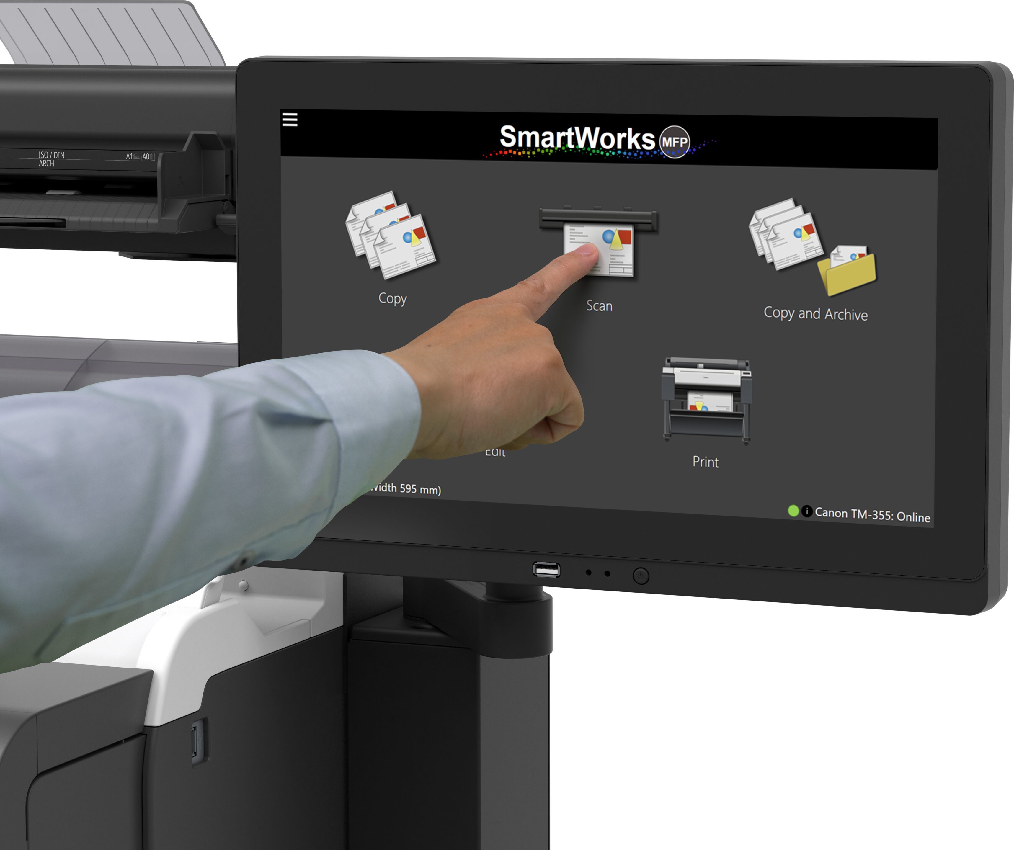 Профессиональный принтер со сканером Canon imagePROGRAF TM ARCH-00145297 - Вид №7