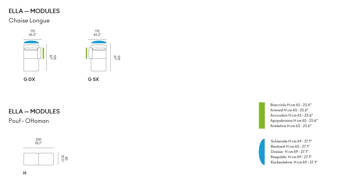 Линейный диван Casamania & Horm ELLA ARCH-00070869 - Вид №22