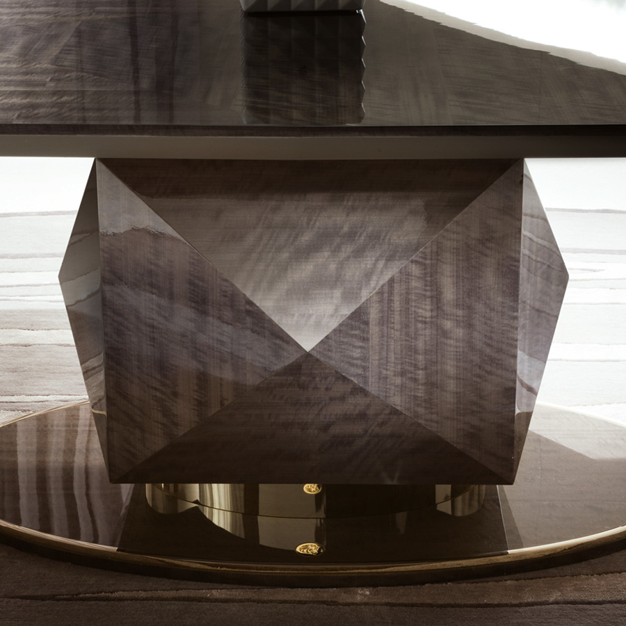 5992 Infinity прямоугольный стол с деревянным основанием - giorgio collection - Вид №3