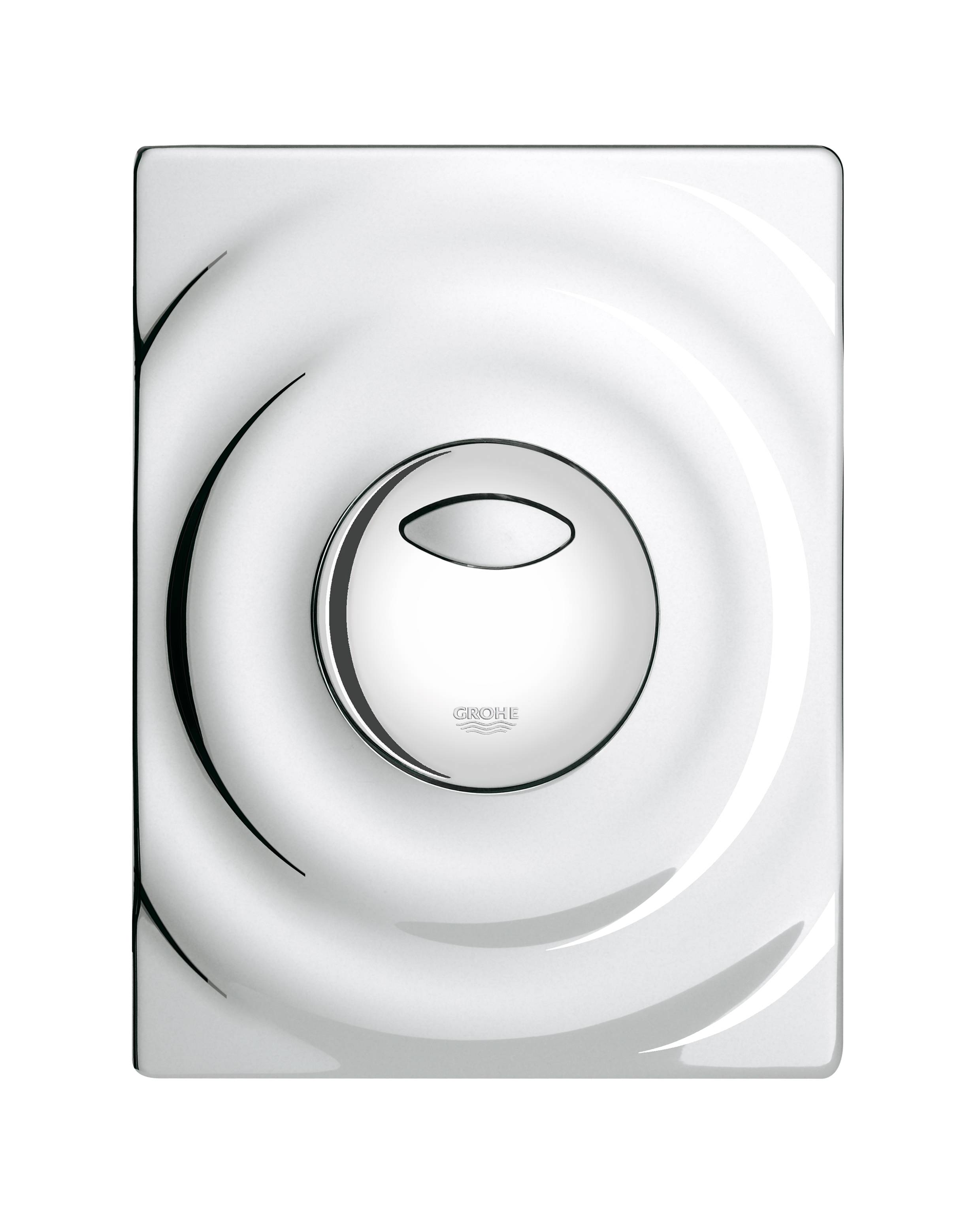 Панель смыва для унитаза GROHE Surf (3 режима смыва), хром (38861000) - Вид №2