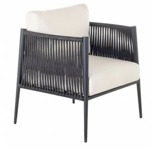 Unopiù Садовое кресло из алюминия и полиолефиновой веревки Luce Lunpog