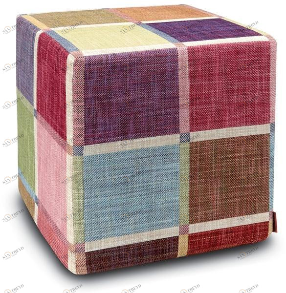MissoniHome Пуф-куб из жаккарда Dancing flowers sun-id-1437819