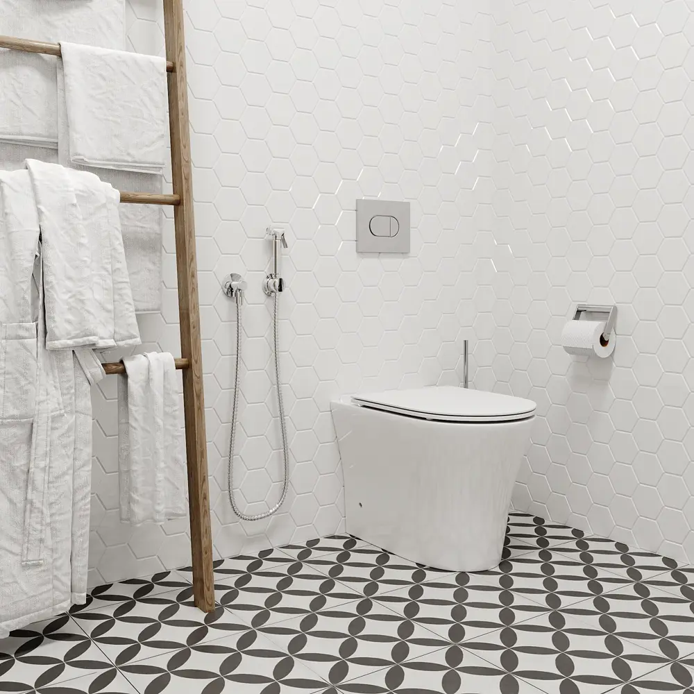 Чаша унитаза Adige F безободковый с сиденьем микролифт Santreyd CT8907 STLM-2011070 - Вид №5