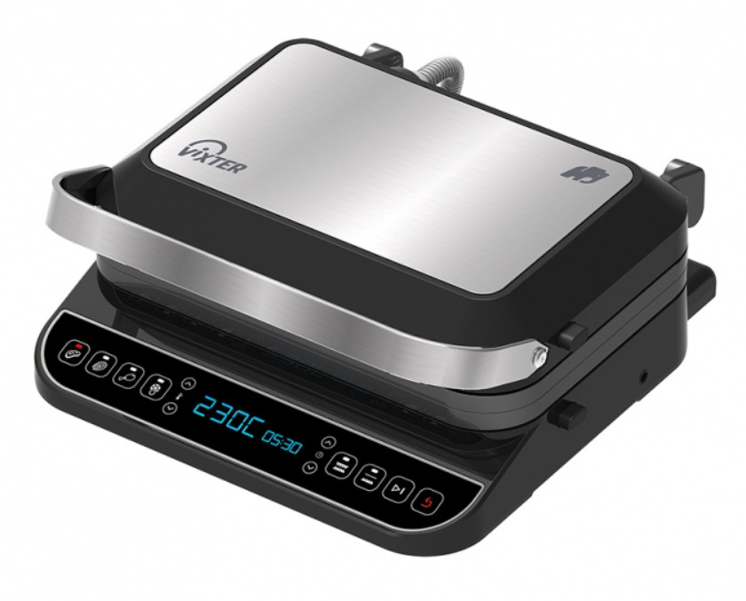 9113903 Гриль Vixter ECG-1212 черный STDN-0087171