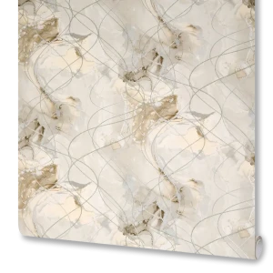 Обои флизелиновые Victoria Stenova Ocean коричневые 1.06 м 989821 82748641 STLM-2068671