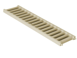 ПВХ подъездная решетка