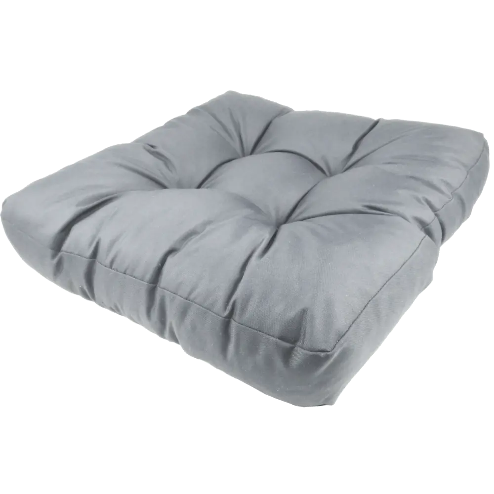 Подушка для стула Linen Way 50x10x50 см полиэстер светло-серый Уличная подушка STLM-2050128 - Вид №1