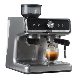 9156889 Кофемашина автоматическая Hibrew H7 серебристый