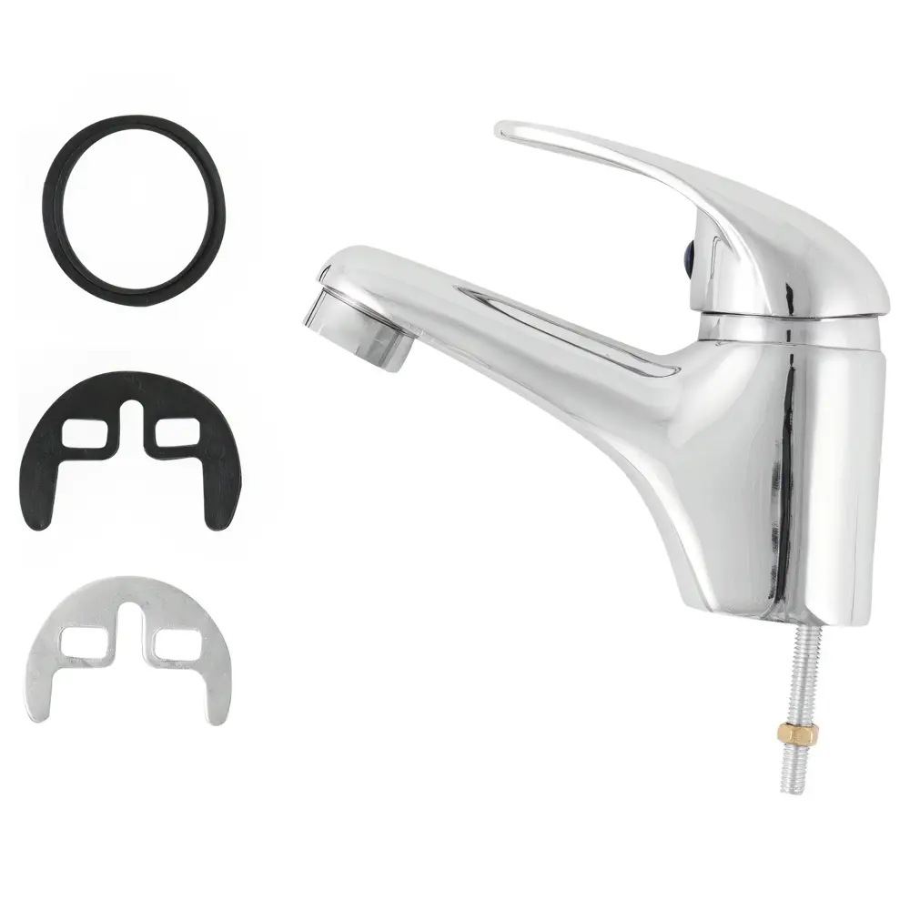 Смеситель для раковины Пенза однорычажный цвет хром Santreyd STLM-2178552 - Вид №3