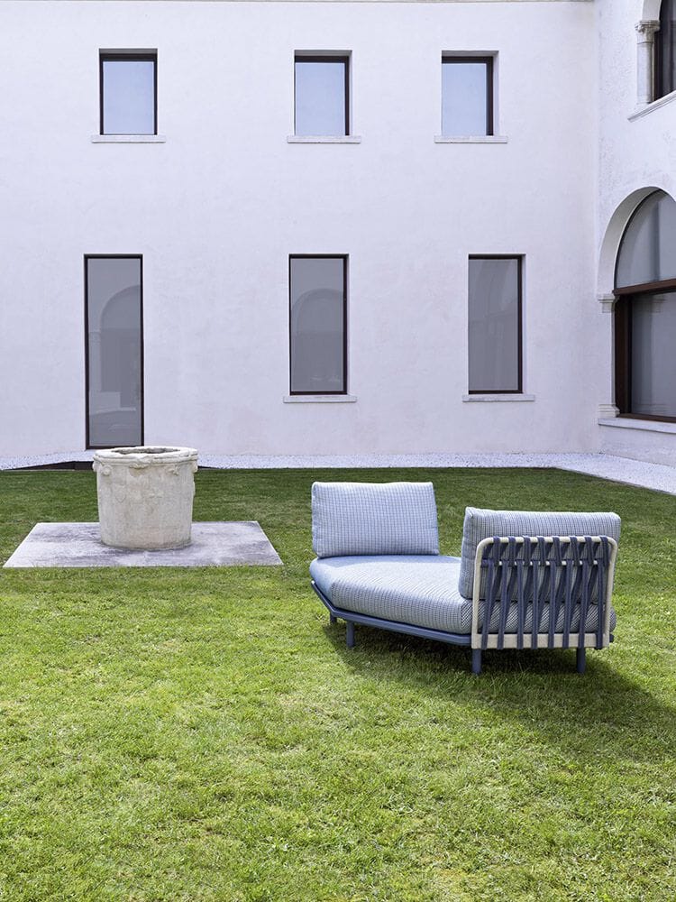 Угловой садовый диван из ткани Varaschin Эмма Кросс ARCH-00052583 - Вид №5