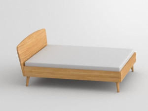 Кровать из массива дерева