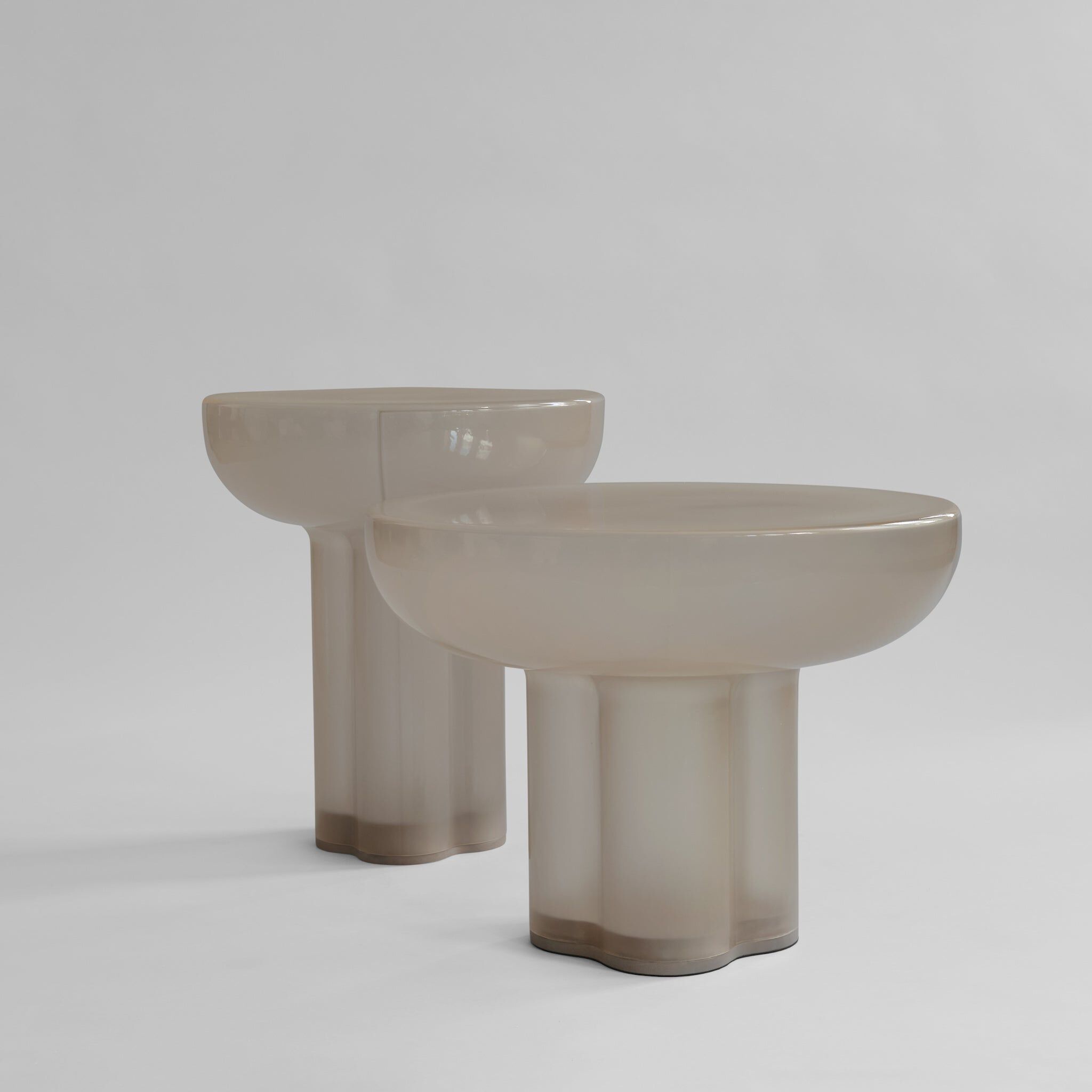 Низкий стеклянный журнальный столик 101 Copenhagen Crown ARCH-00087377 - Вид №2