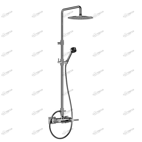 Смеситель для душа ½" настенный JOERGER Charleston Square 634.20.410.000