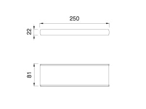 Полка для ванной из нержавеющей стали CEADESIGN AYLA ARCH-00039116 - Вид №3