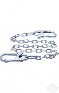 69113 Строп из цепи с двумя карабинами К1  Защита от падения  размер (зев 25мм)