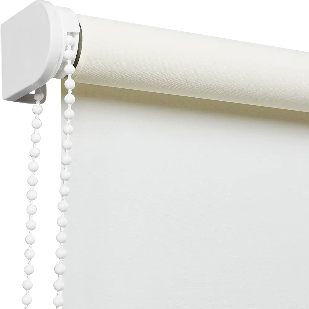 Рулонная штора MIAMOZA 50x160 см нежного экрю с боковой цепочкой 86906810 STLM-1045373 - Вид №1