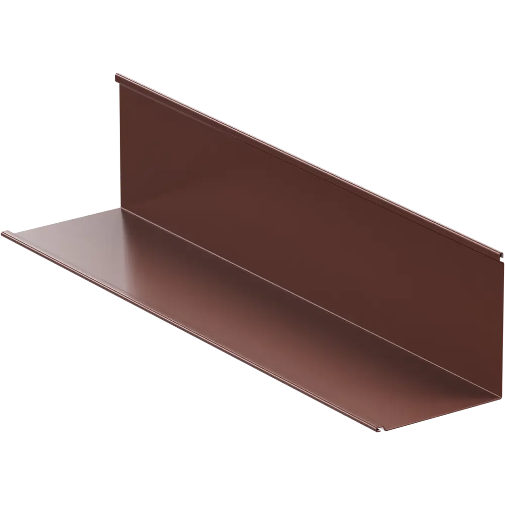 Планка угла внутреннего 115x115x2000 мм 0.4 мм RAL 8017 коричневый 86778552 STLM-2045884 ВЕГА 
