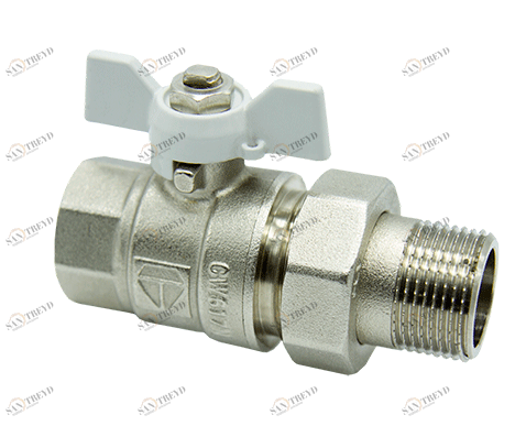 HLV-101227w.№.02 Кран шаровой HLV Optima с полусгоном 