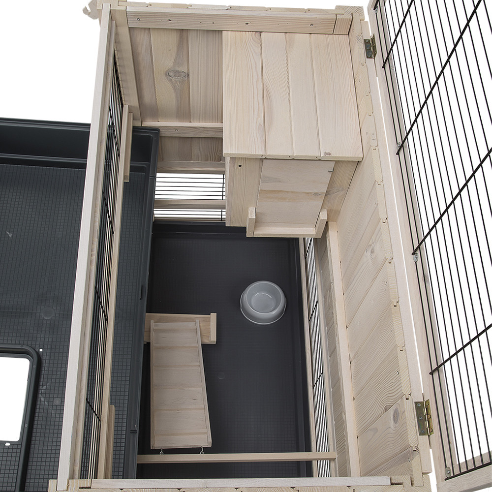 ПР0032600 Клетка для грызунов Cottage Large для содержания кроликов на улице, деревянная FERPLAST  - Вид №4