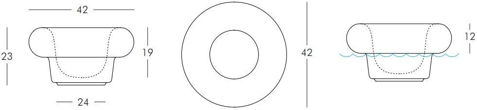 SLIDE Ведерко для льда из полиэтилена sun-id-1434374 - Вид №3