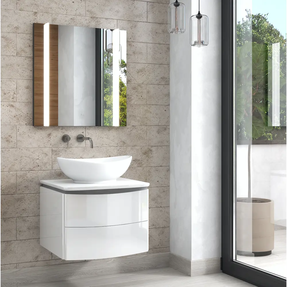 Зеркало Land с подсветкой 70x70 см 82253955 STLM-2059004 VIGO