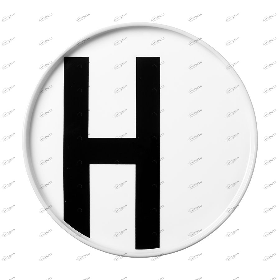 Фарфоровая тарелка H Design Letters 10201500H