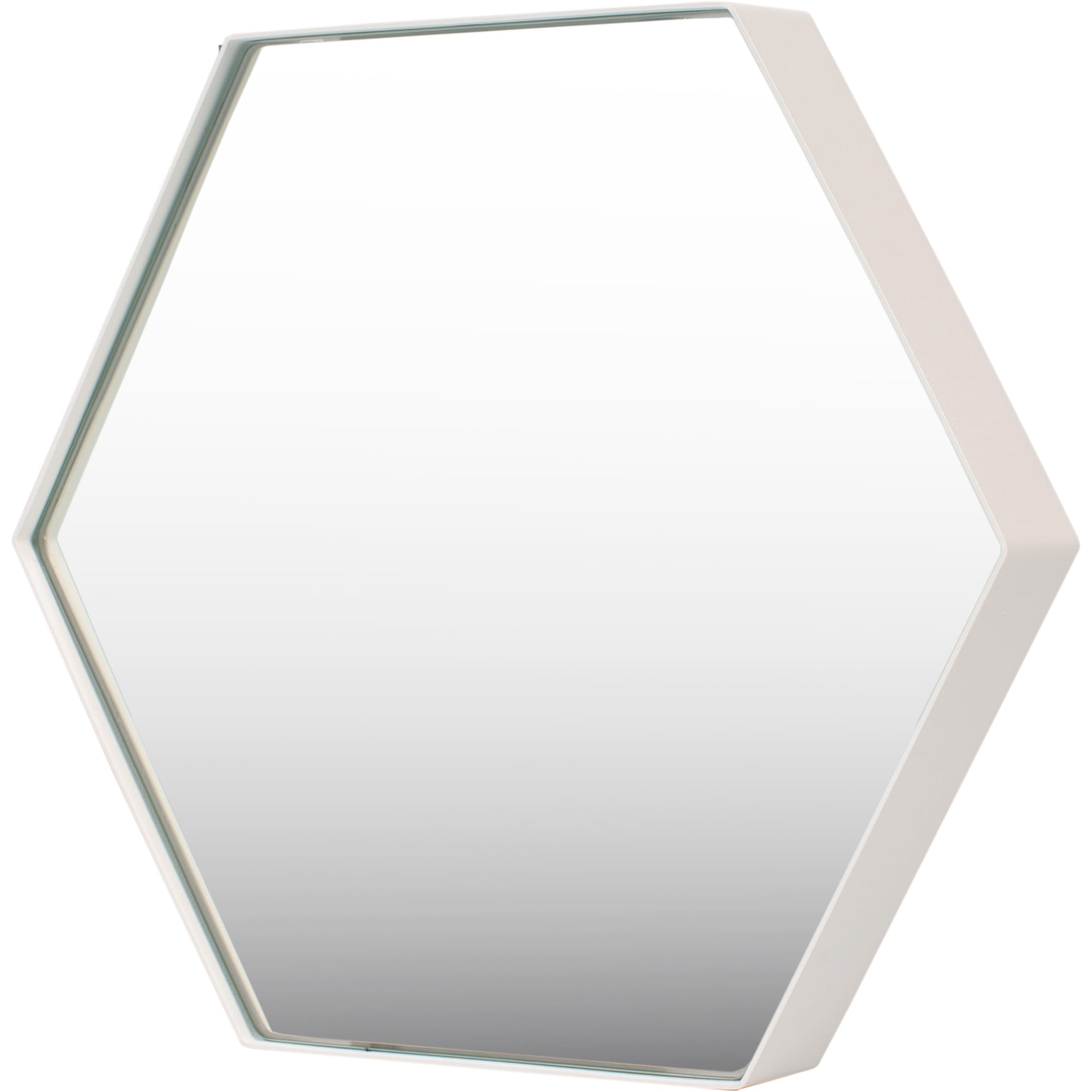 82111181 Зеркало 50х43 см цвет белый Ferro Santreyd - Вид №1