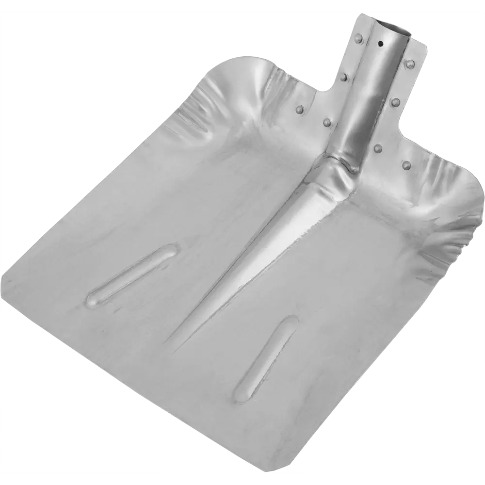 Лопата для уборки снега 47.5x38 см алюминий без черенка ПАВЛОВСКАЯ ЗАРЯ STLM-2024568 - Вид №1