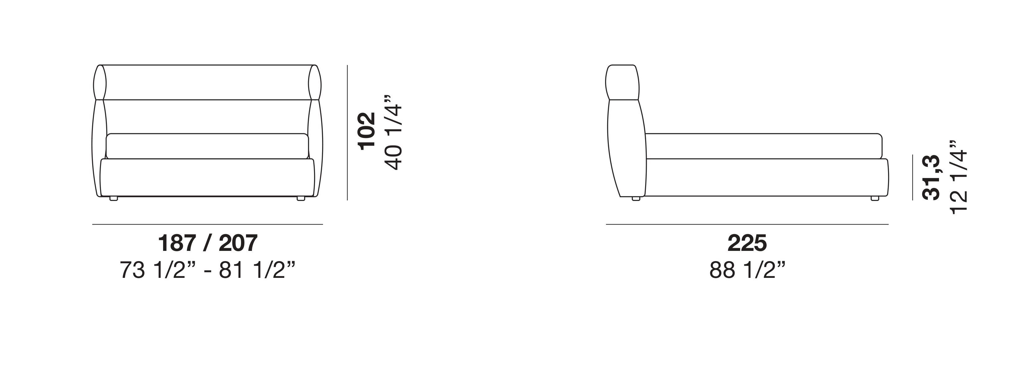 Двуспальная кровать с мягким изголовьем Alf DaFrè OREGON 2 ARCH-00135953 - Вид №5